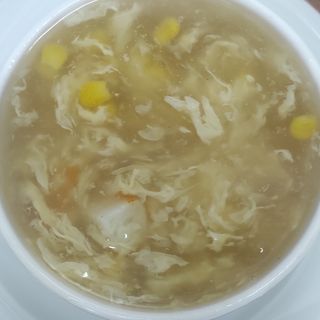 Sopa De Maíz Con Cangrejo