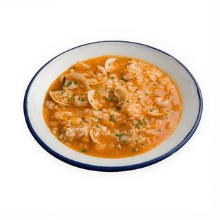 Arroz Caldoso Con Almejas