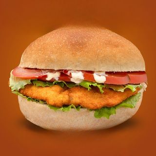 Panino con cotoletta Rooster
