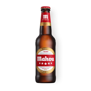 Cerveza Mahou especial (330 ml.)