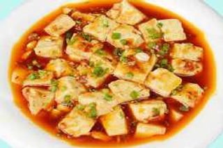 Tofu in salsa piccante