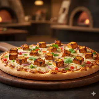 Paneer Tikka Pizza