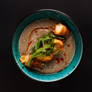 Крем-суп грибний