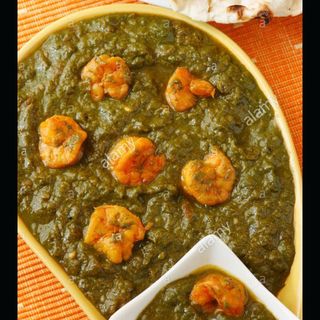 Saag Prawn