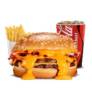 Double Cheese King - Menu