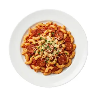 Macarrones Con Tomate Y Chorizo