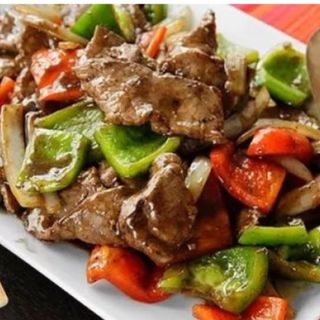 Vitello con peperoni