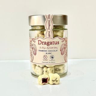 Dragées Framboise Chocolat Blanc