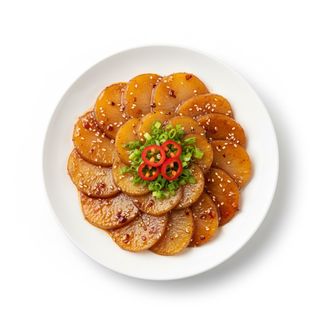 卤土豆片 Patatas laminadas