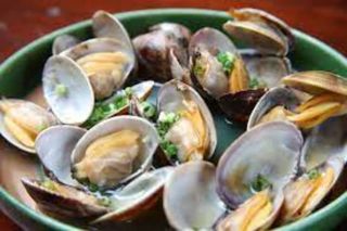 Almejas a la plancha