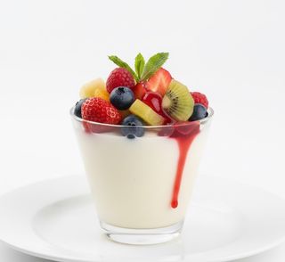 Panna Cotta Aux Fruits