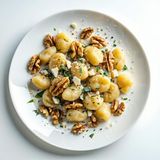 Gnocchi noci e gorgonzola