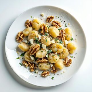 Gnocchi noci e gorgonzola