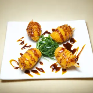 Croquetas de cangrejo