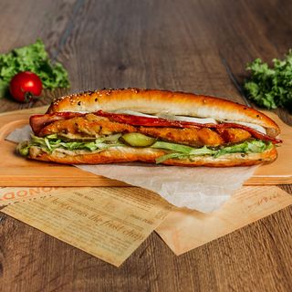 Sandwich snitel de curcan