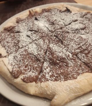 Pizza Nutella