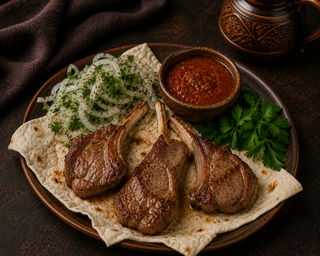 Шашлик з баранини/на кістці