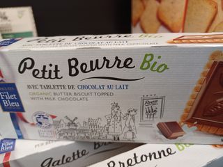 Galleta con chocolate con leche Petit Beurre Bio, 130g