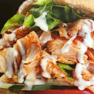 Pita Alcalde Espicial Falafel con patata Dentro 