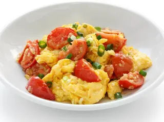 Scrambled Egg With Tomato