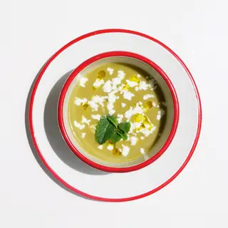 Crema de calabacín
