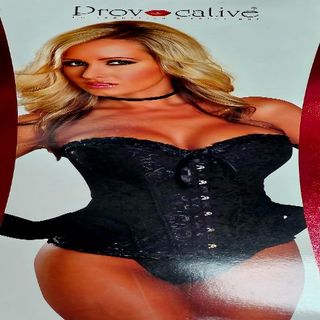 Sens De Fermme Corset Black S/m