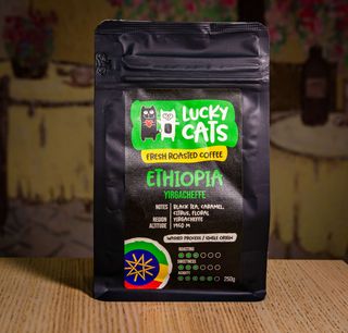 Cafea boabe Lucky cats