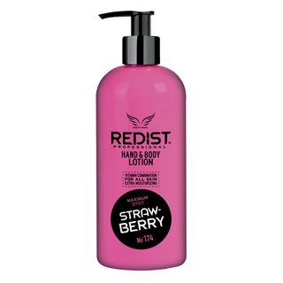 Lotiune pentru maini si corp Redist Strawberry, 400 ml
