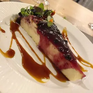 Tarta De Queso Con Arándanos Casera
