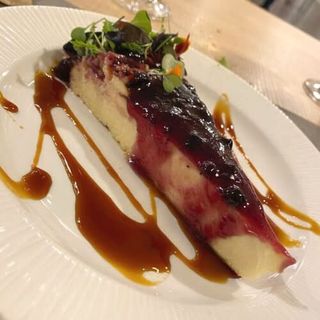 Tarta De Queso Con Arándanos Casera