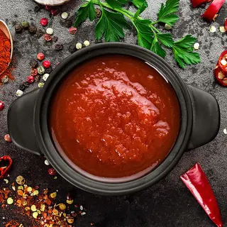 Salsa De Kebab Roja Picante