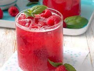 Thé glacé framboise