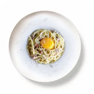 Pasta bio a la Carbonara al estilo M2