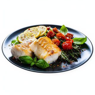 Lomos De Merluza Con Salsa De Pimientos (2 lomos)