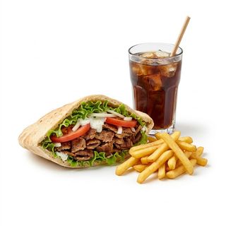 Menú Kebab Grande