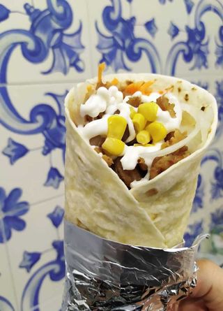 Pita Wrap kebab