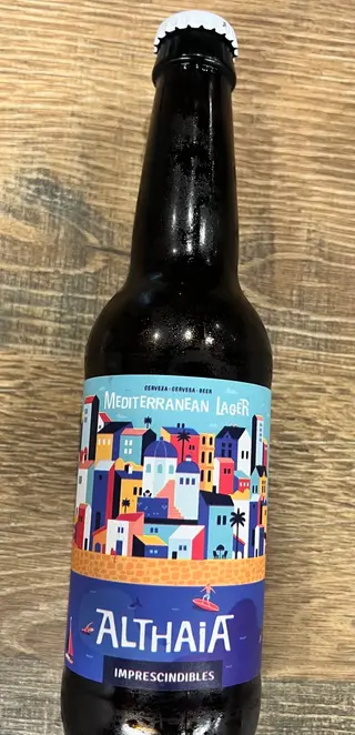 Althaia Lager Cerveza 33cl