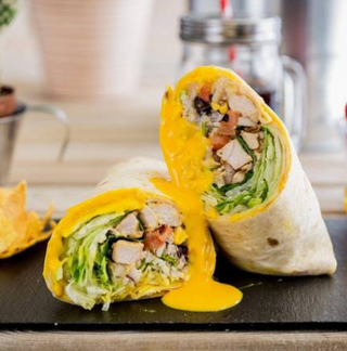 Vegan Quesarito Texas