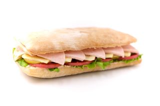 Панини с ветчиной