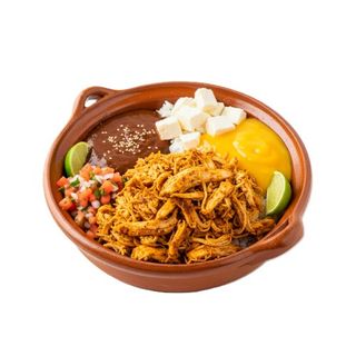 Cazuela pollo con Mole