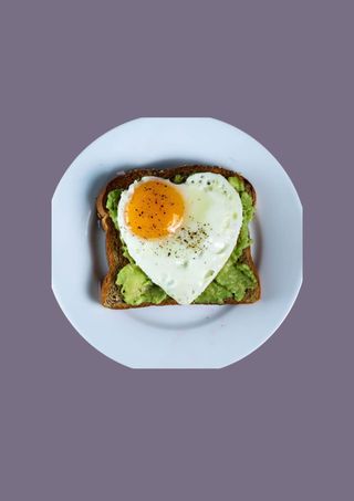 Toast Oeuf et avocat