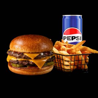 Meniu Dublu Smash Burger 