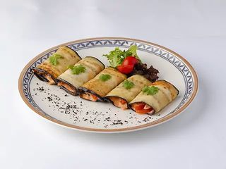 Рулетики з баклажан