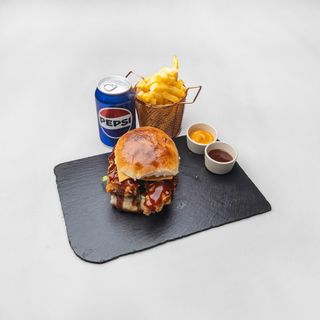 Menu Burger Honey Buffalo