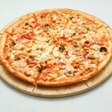 Пицца «chicken” с сырными бортиками