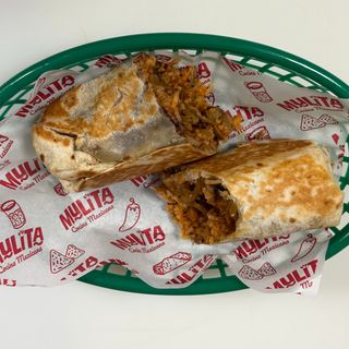Burrito De Champiñones al Pastor