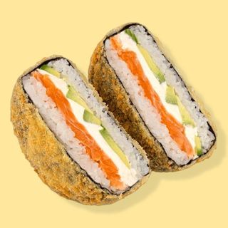 Суші бургер з лососем (350г)