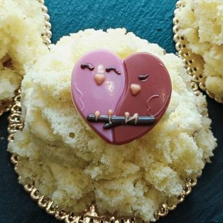 Monoporzione di torta mimosa 