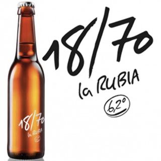 18/70 Cerveza Lager 6,2% - Botellin 330ml