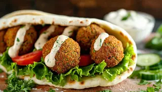 Sandwich Falafel